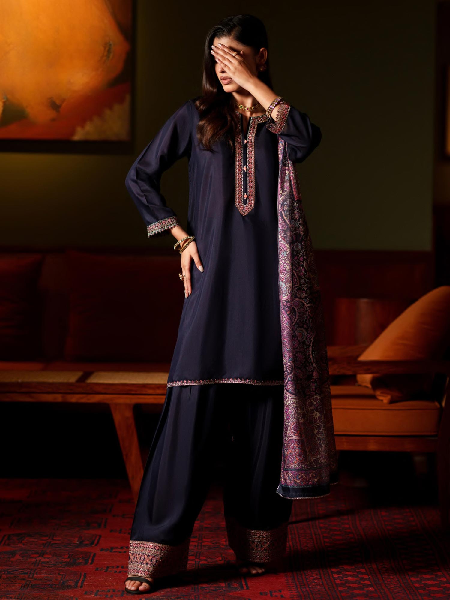 Casual Lite "Elara" Premium Viscose Suit - Aurelle