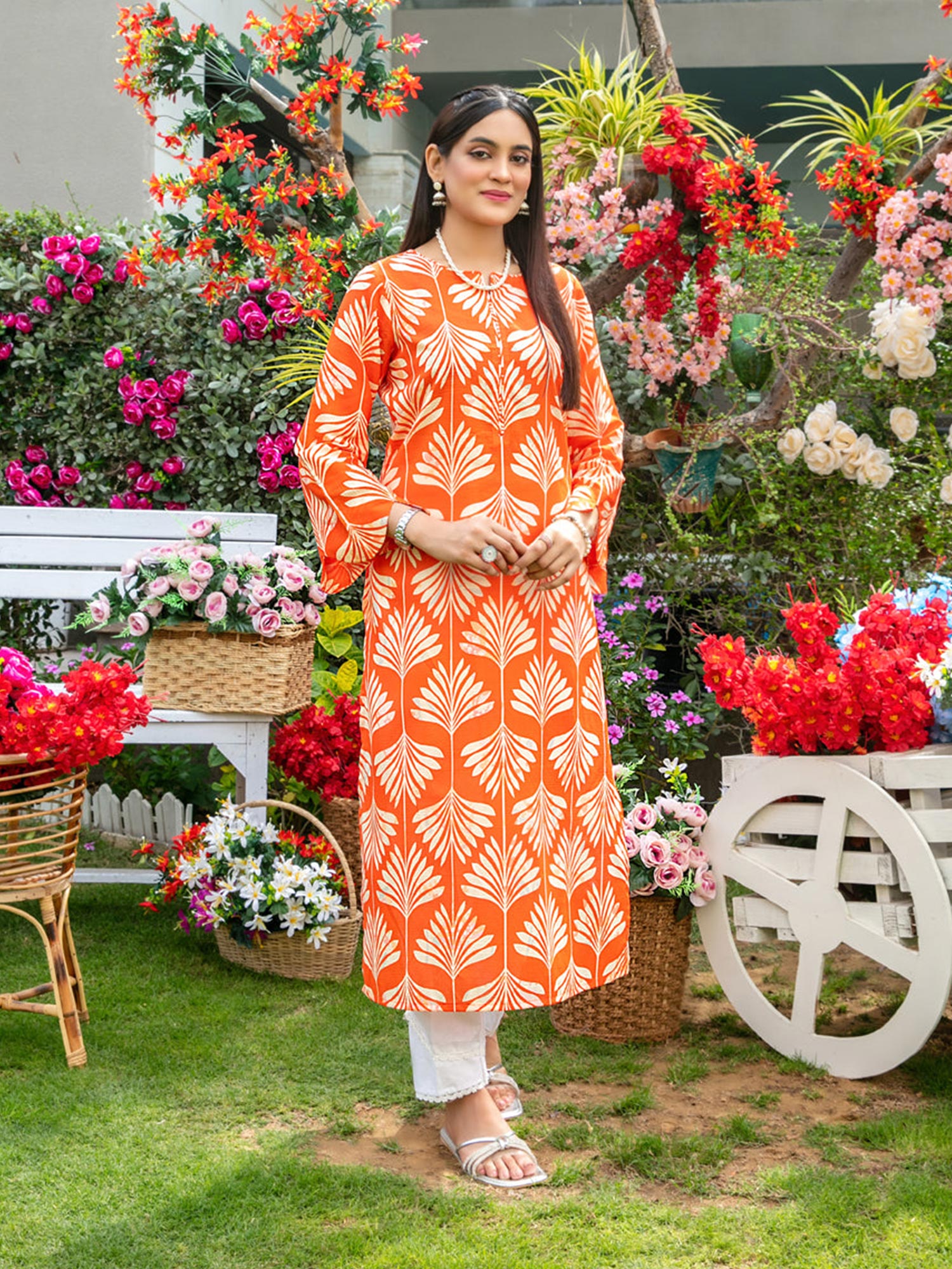 Tawakkal "Asmira" Printed Lawn Shirt (D1583)