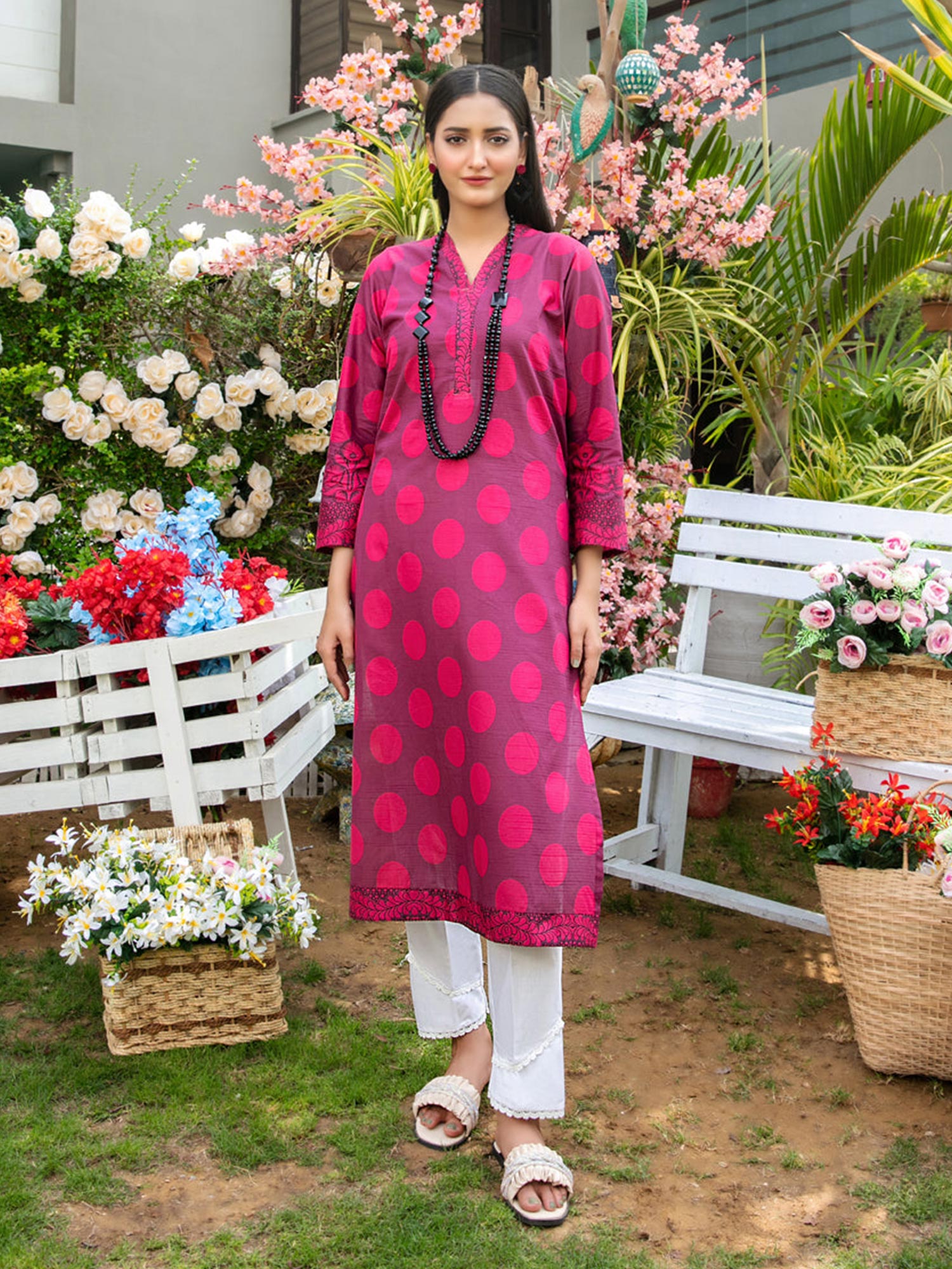 Tawakkal "Asmira" Printed Lawn Shirt (D1586)
