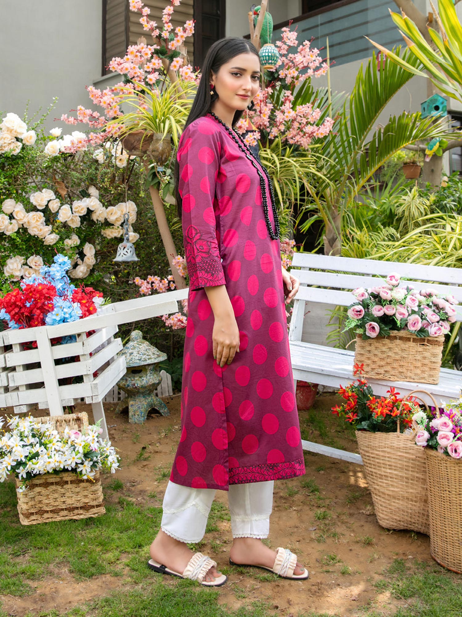 Tawakkal "Asmira" Printed Lawn Shirt (D1586)