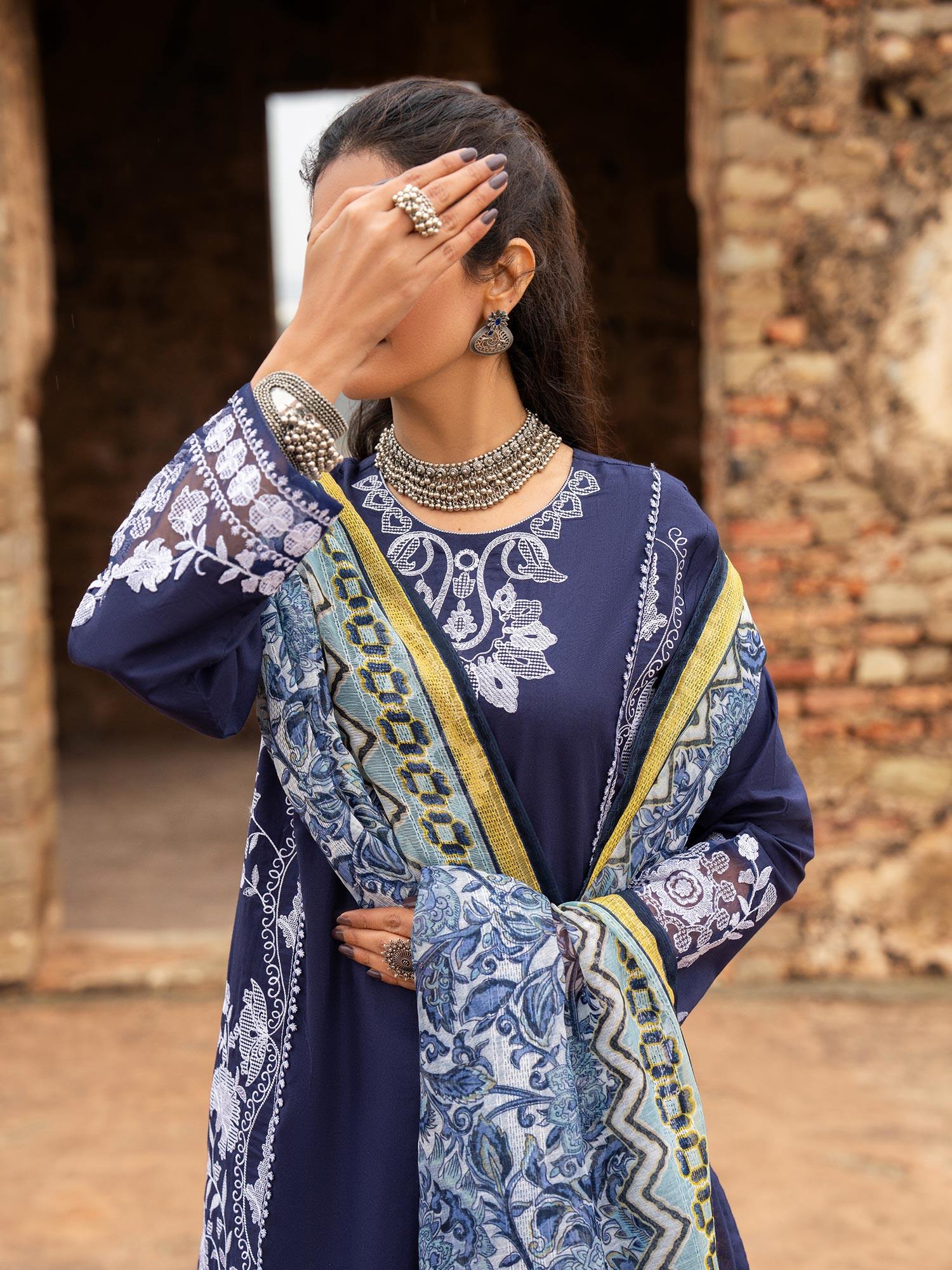 Casual Lite "Sky Stories" Summer Festive Suit - Starlight Navy