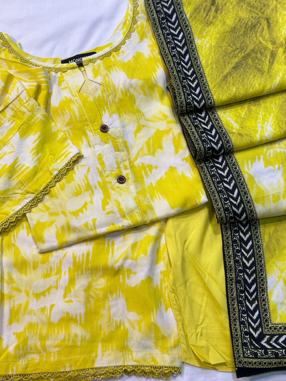 Yellow Casual Winter Linen 3-Piece Suit