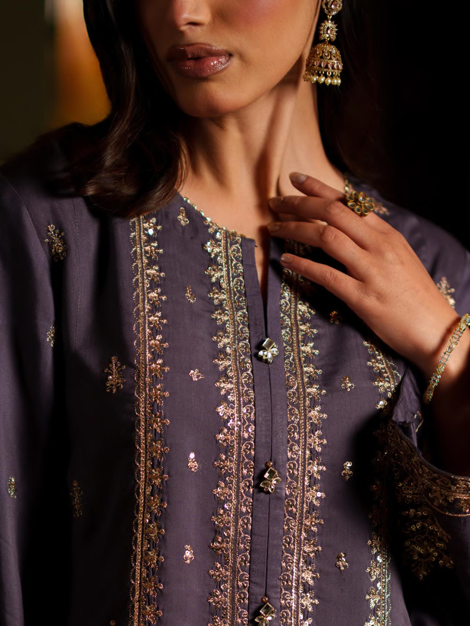 Casual Lite "Elara" Premium Viscose Suit - Noctavia