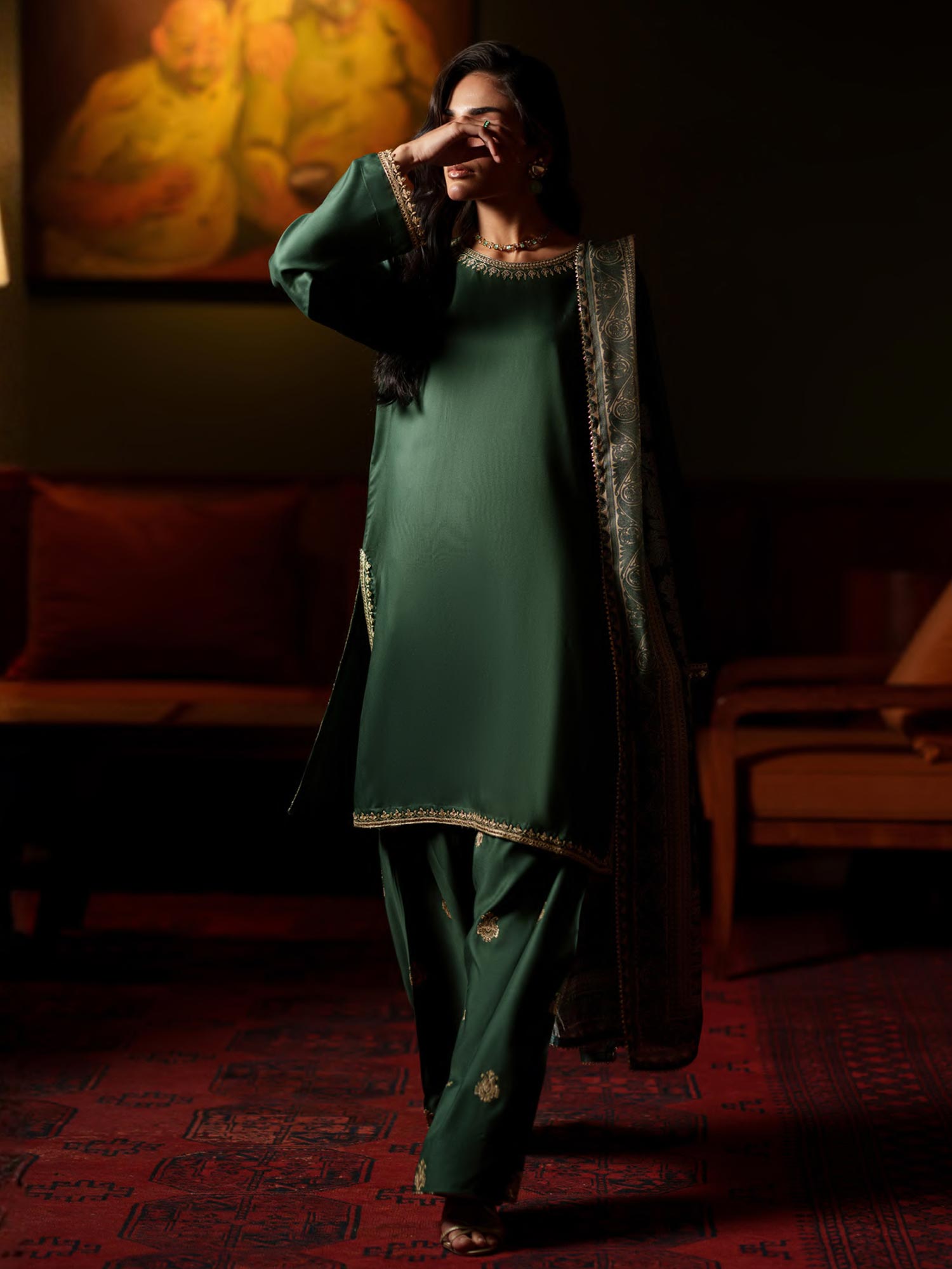 Casual Lite "Elara" Premium Viscose Suit - Serenique