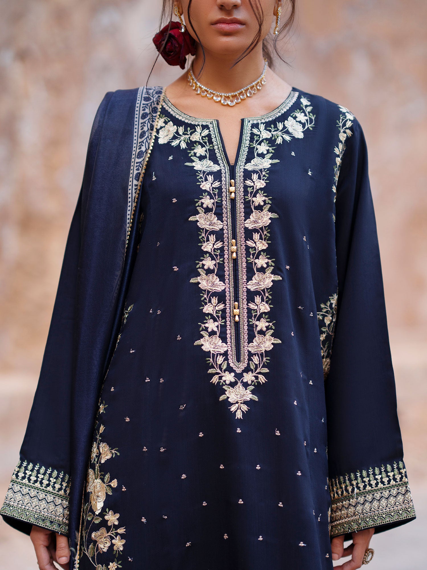Casual Lite "Darbar" Premium Viscose Suit - Shab-e-Darbar