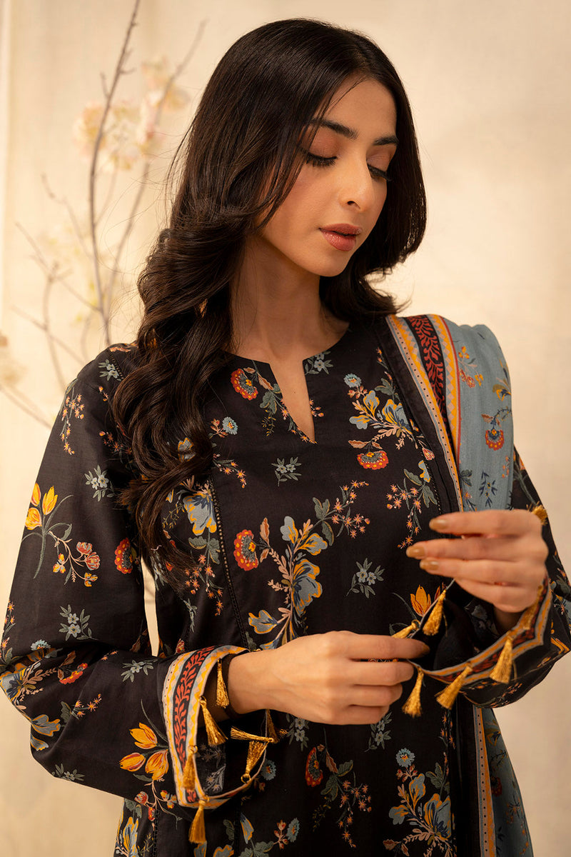 Izel Pret Embroidered Slub Lawn 2 Piece Suit Calyx