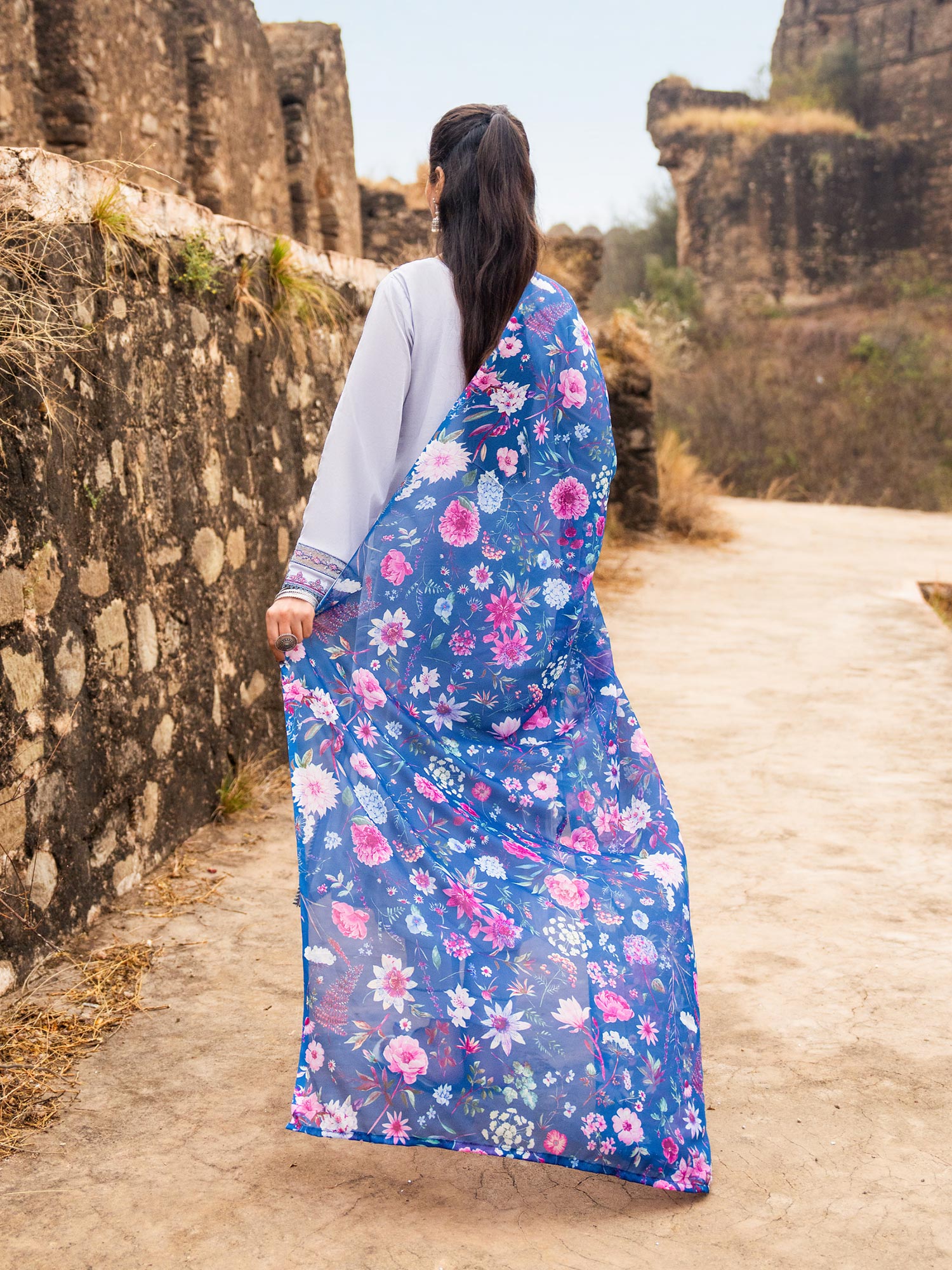 Casual Lite "Sky Stories" Summer Festive Suit - Sky Whispers