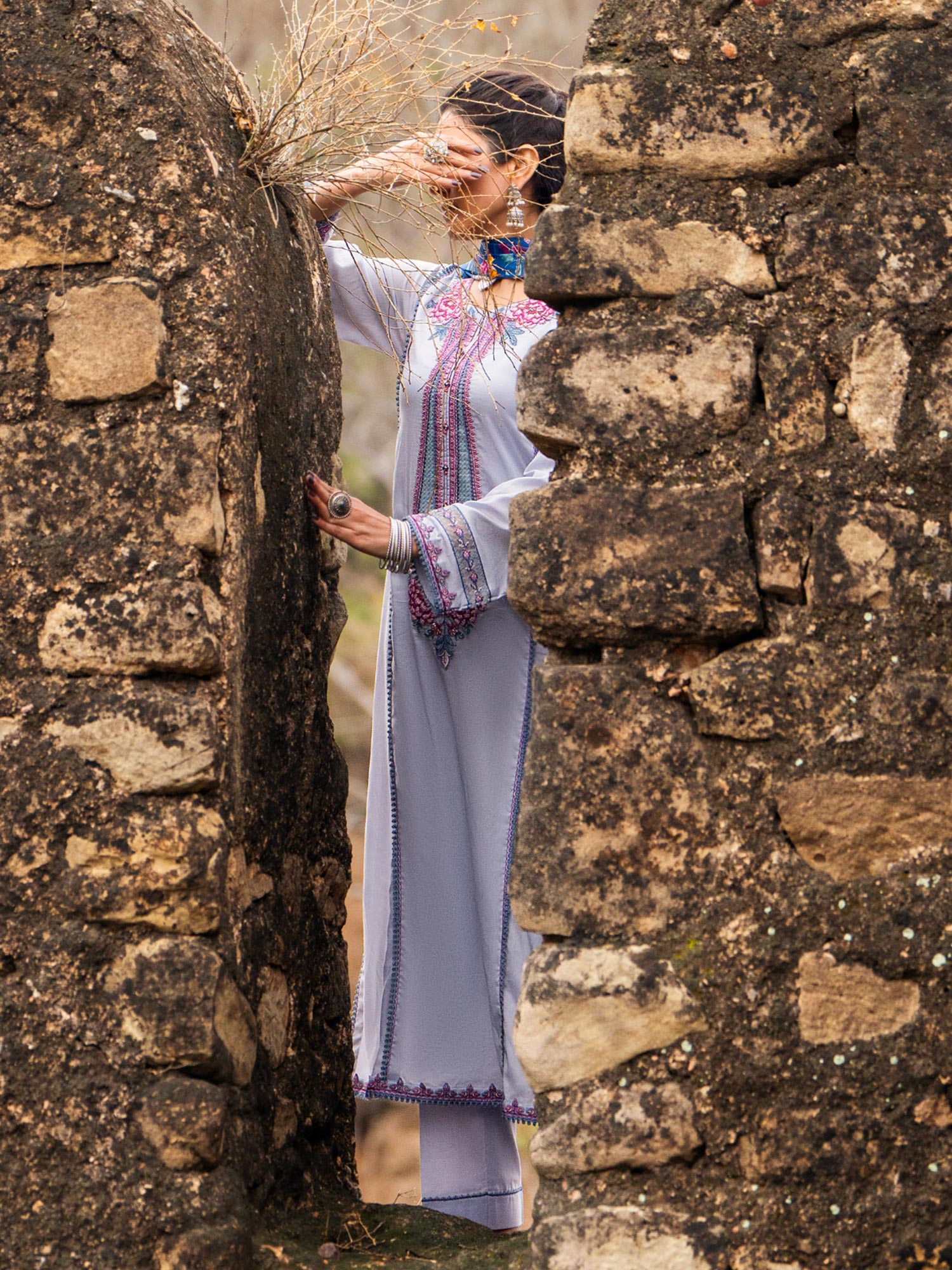 Casual Lite "Sky Stories" Summer Festive Suit - Sky Whispers
