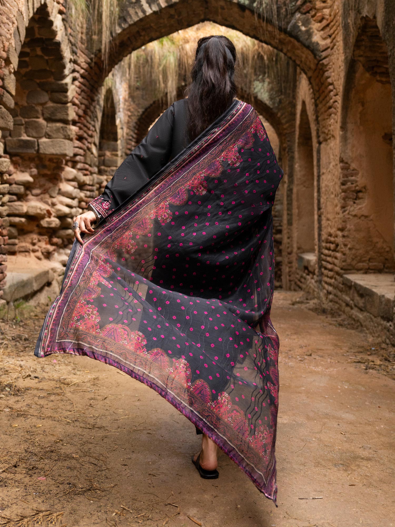 Casual Lite "Sky Stories" Summer Festive Suit - Mystic Black