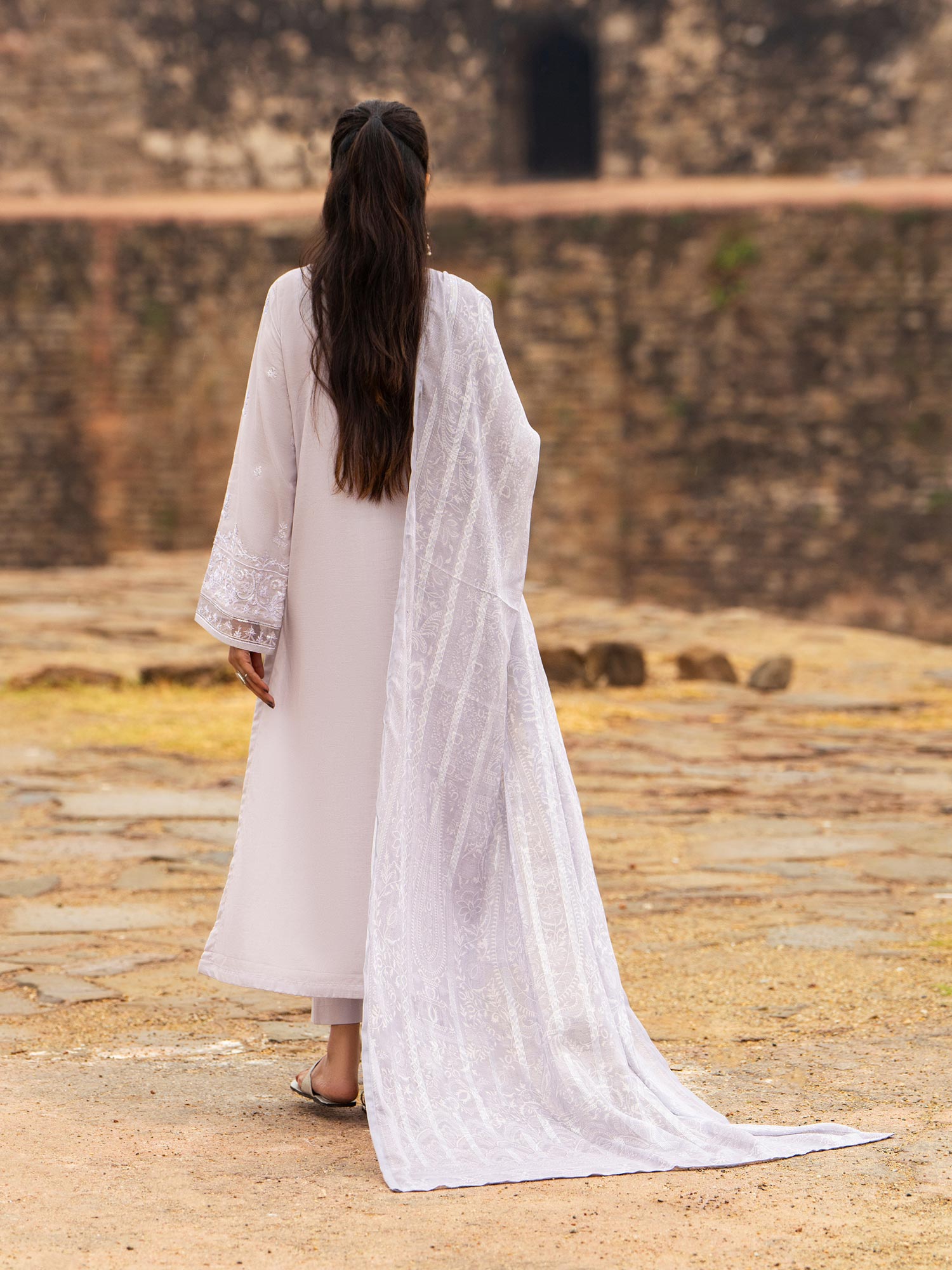 Casual Lite "Sky Stories" Summer Festive Suit - Lilac Bloom