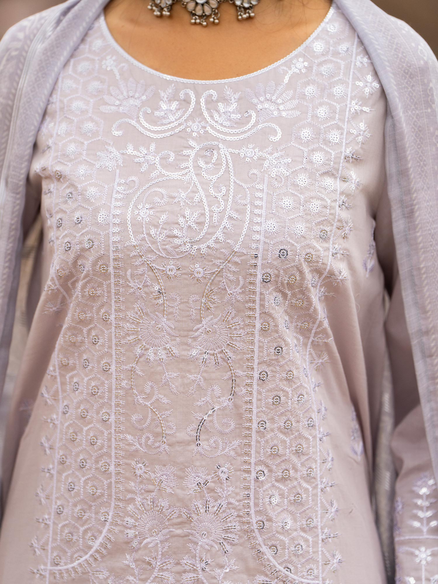 Casual Lite "Sky Stories" Summer Festive Suit - Lilac Bloom