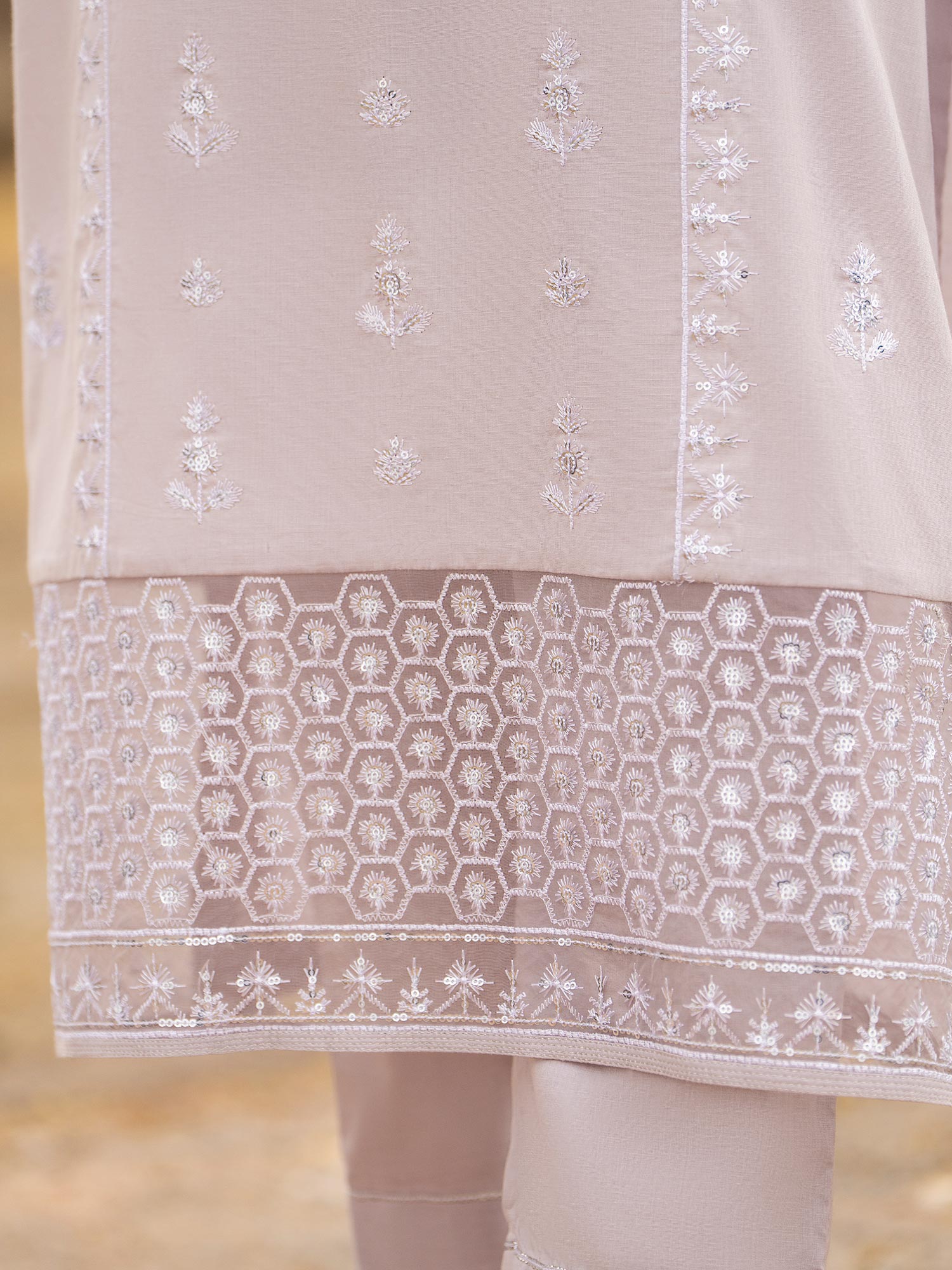 Casual Lite "Sky Stories" Summer Festive Suit - Lilac Bloom
