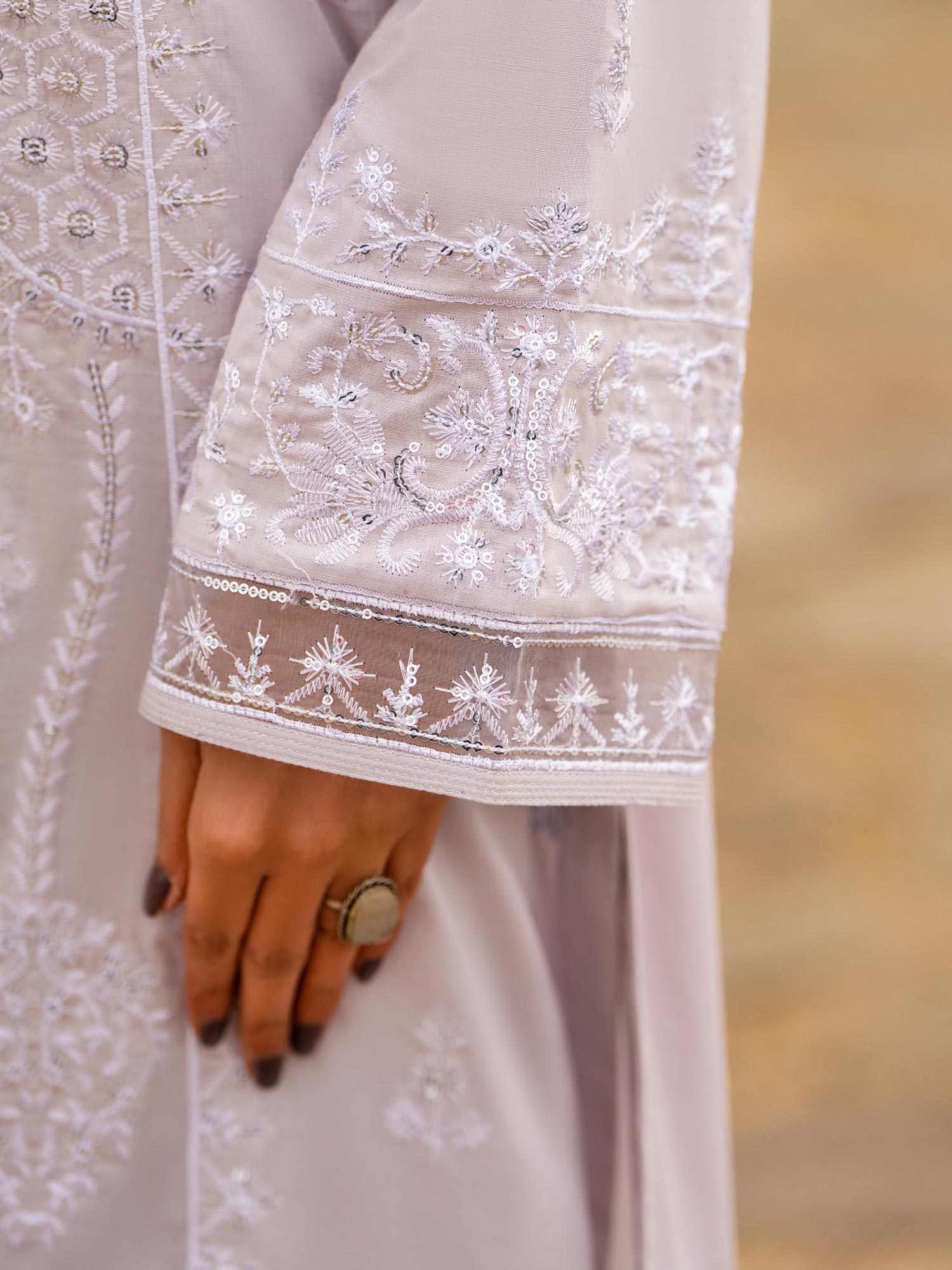 Casual Lite "Sky Stories" Summer Festive Suit - Lilac Bloom