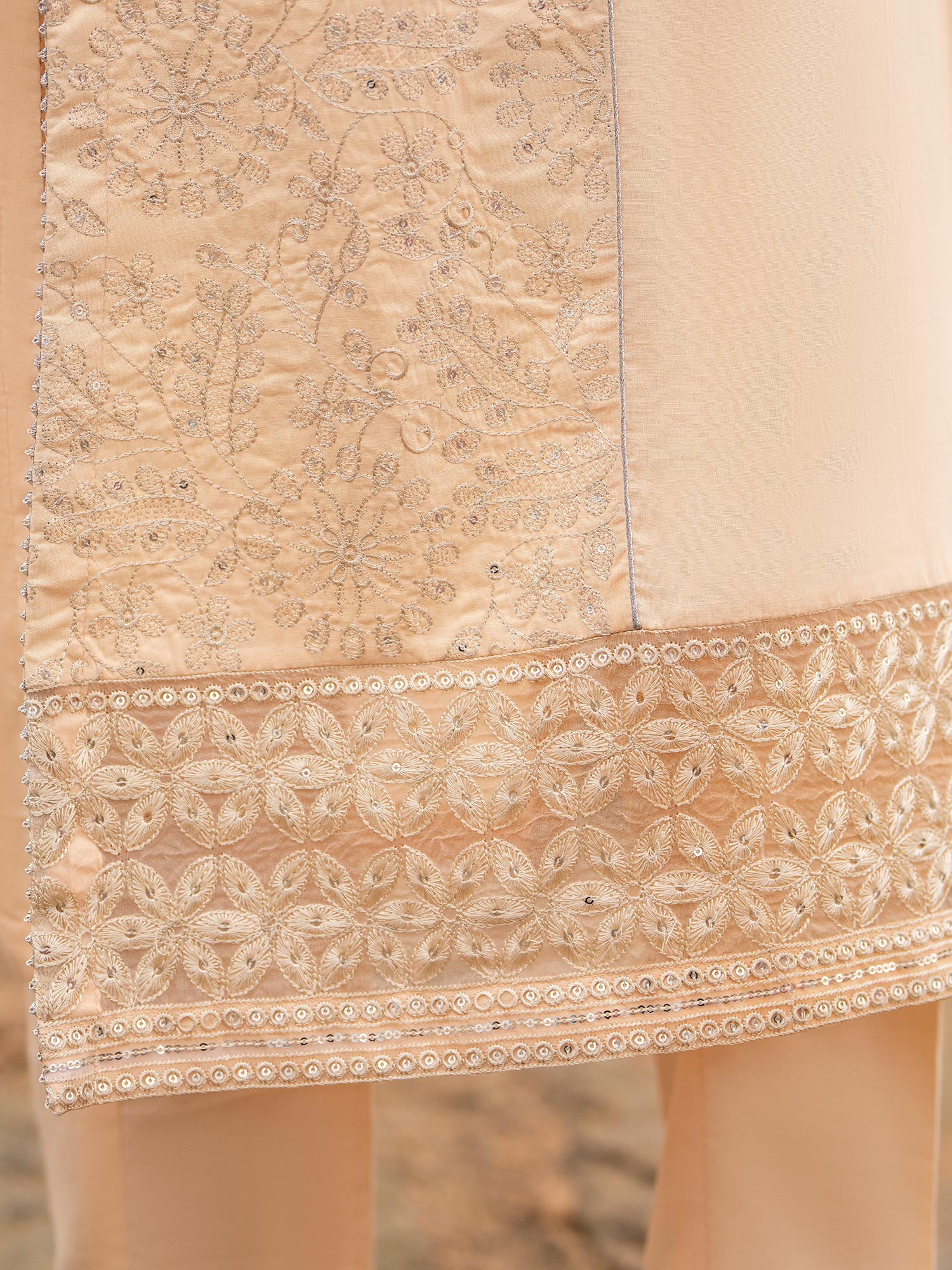 Casual Lite "Sky Stories" Summer Festive Suit - Beige Bloom