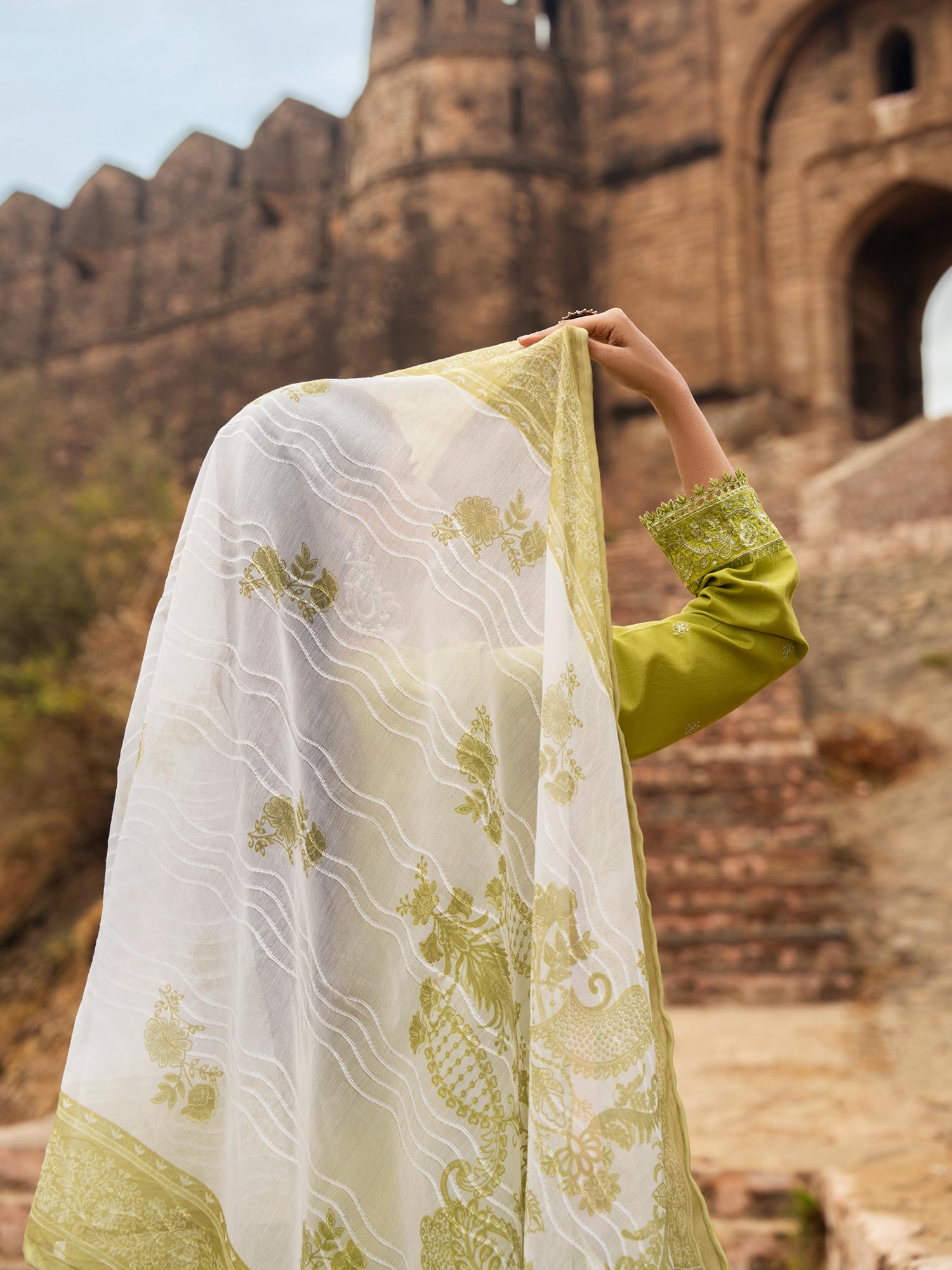 Casual Lite "Sky Stories" Summer Festive Suit - Matcha Haze