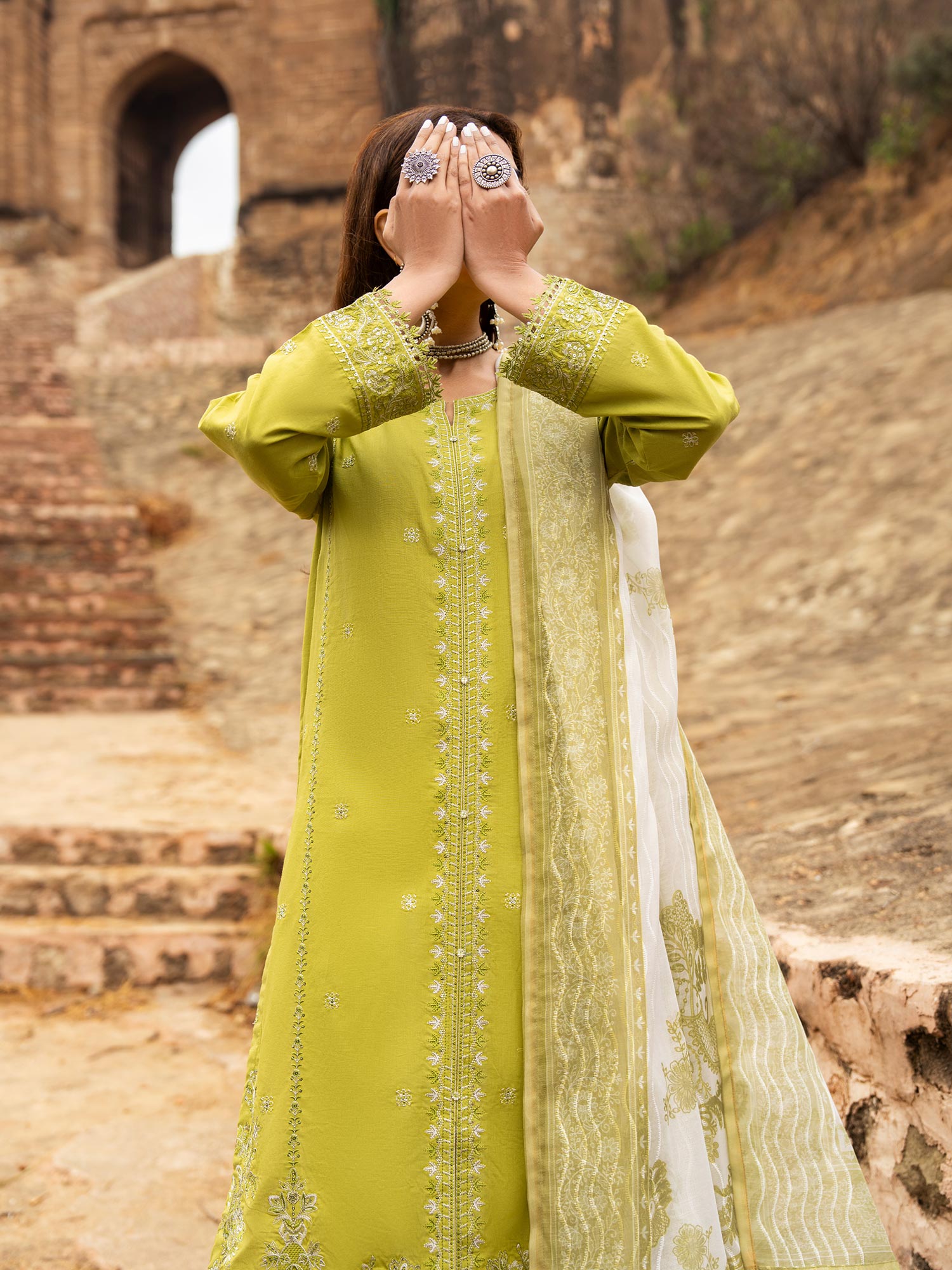 Casual Lite "Sky Stories" Summer Festive Suit - Matcha Haze