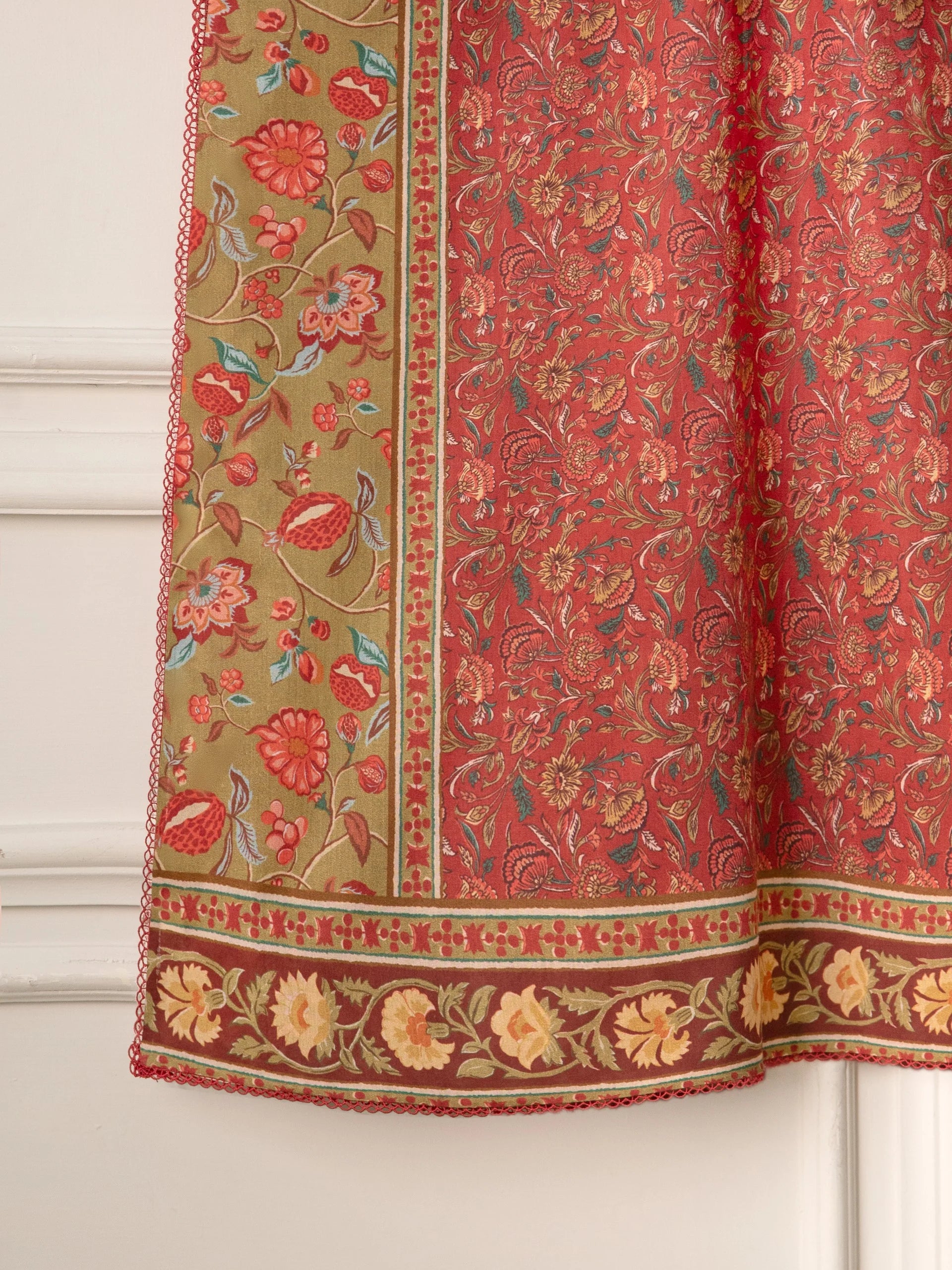Agha Noor Red Cambric 2-Piece (Shirt + Dupatta)
