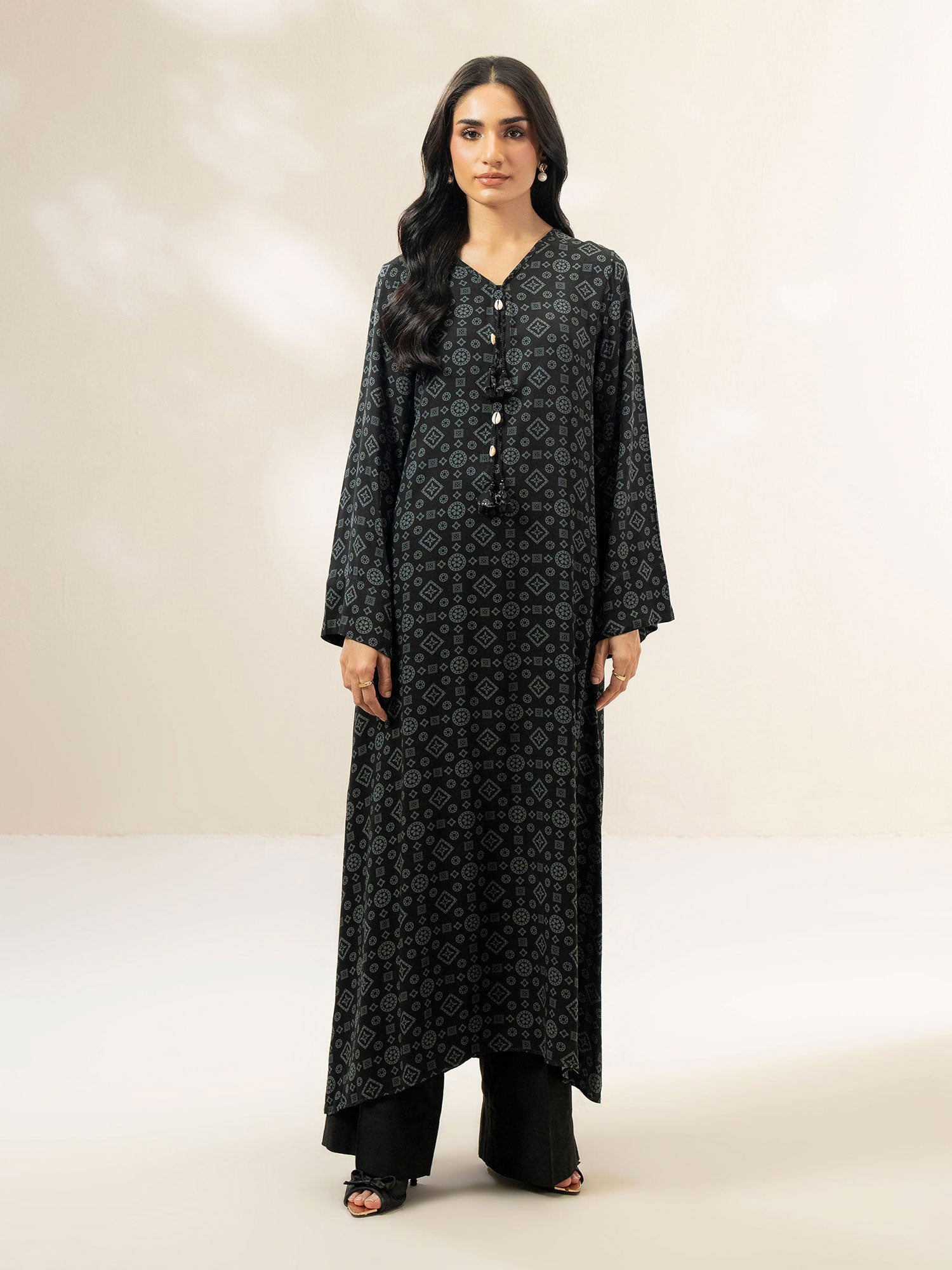 Limelight Black Stone Linen Shirt (A0510SH)