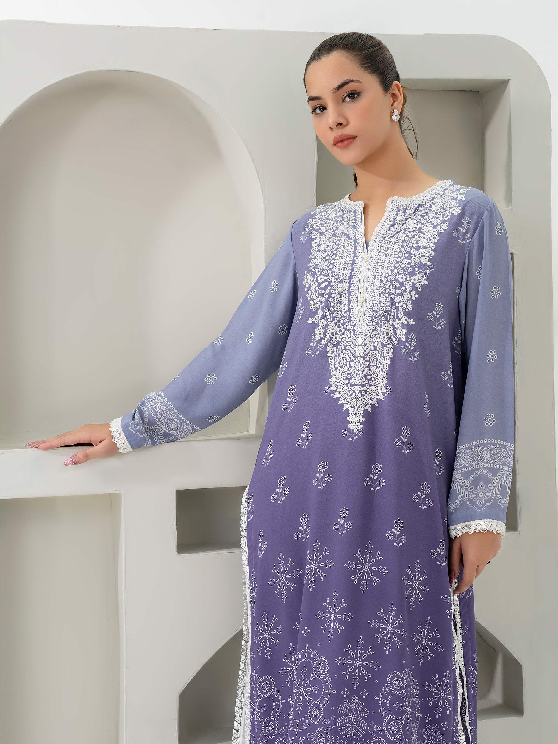 Limelight Lilac Grip Embroidered 2-Piece Suit (A0630ST)