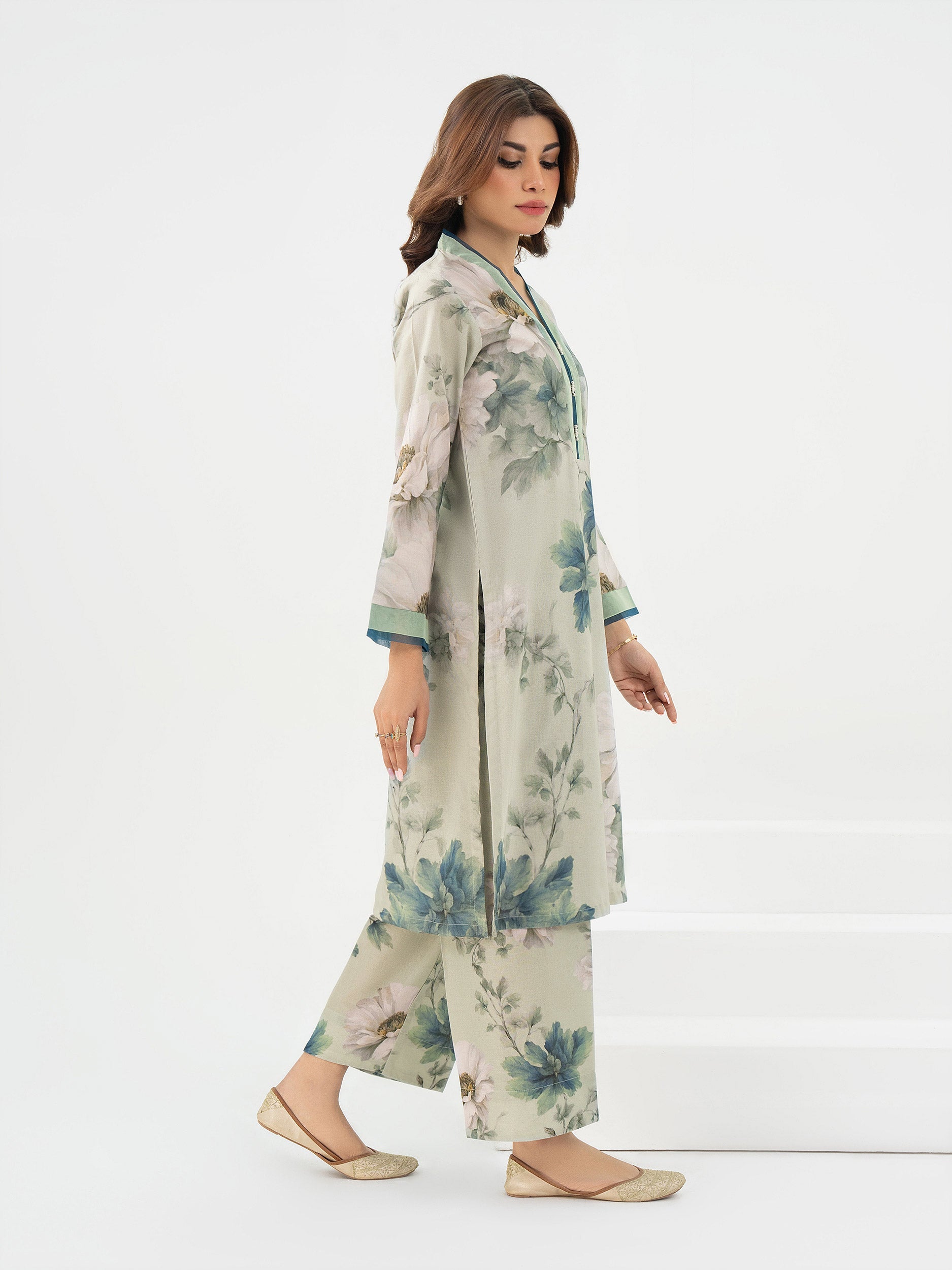 Limelight Mint Khaddar 2-Piece Suit (A0871ST)