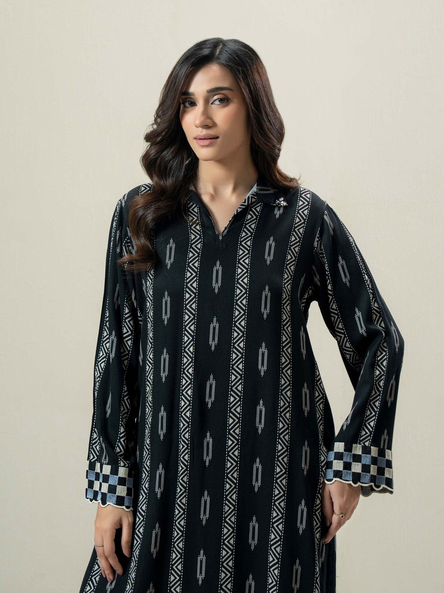 Limelight Black Stone Linen 2-Piece Suit (A3216ST)