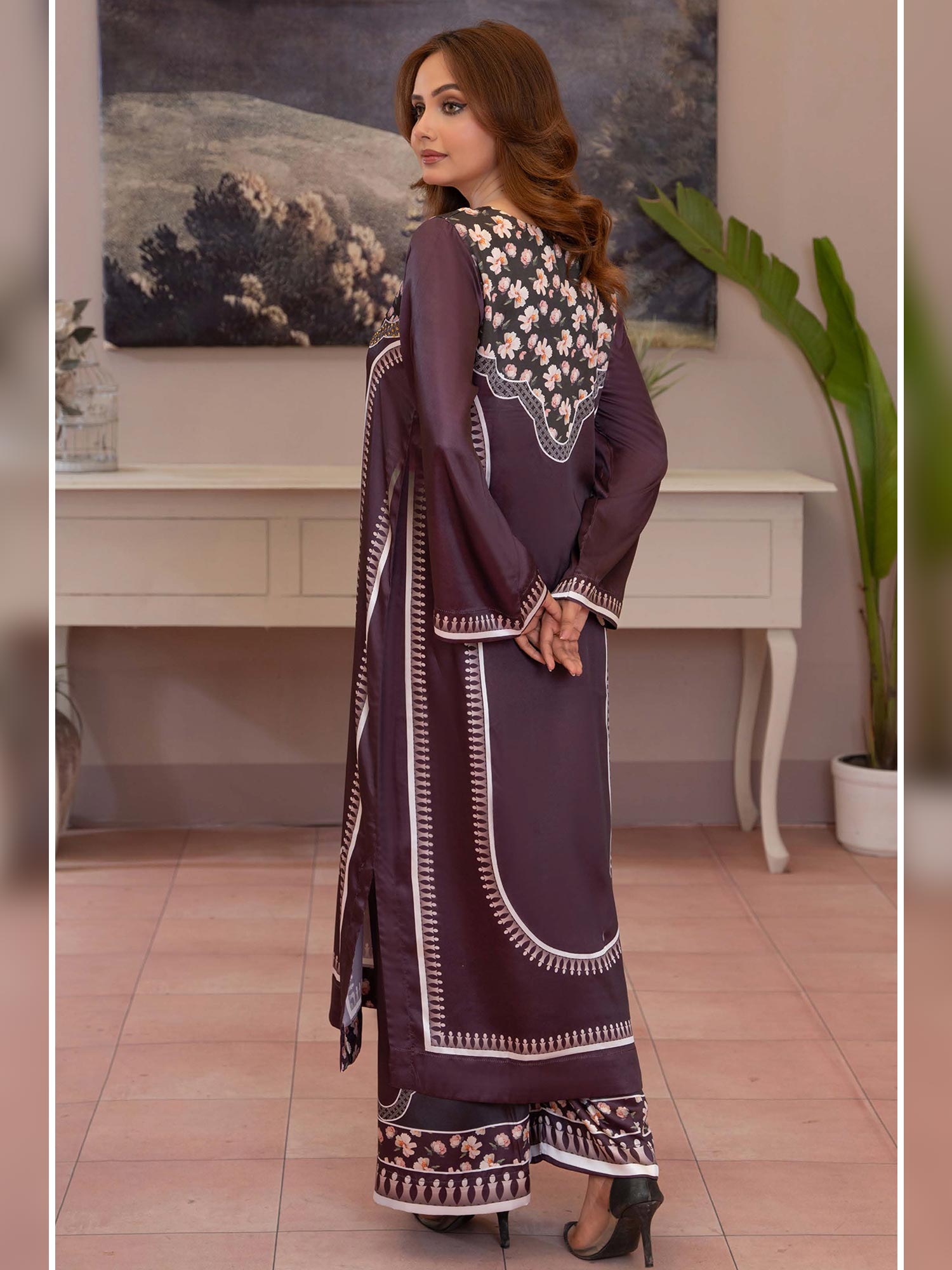 Raniya.H "Aura" Silk Co-Ords 2pc Suit - PARWEEN