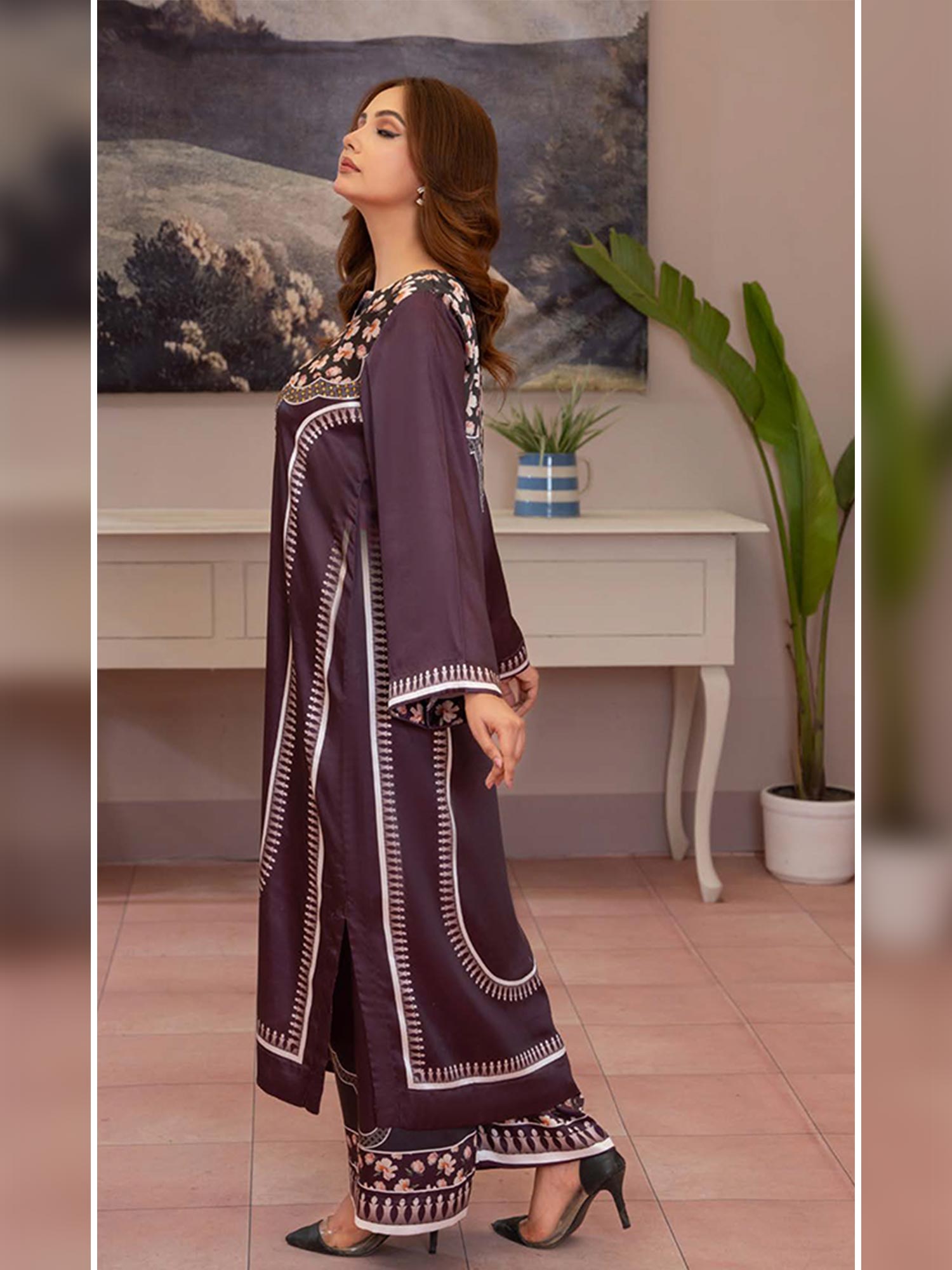 Raniya.H "Aura" Silk Co-Ords 2pc Suit - PARWEEN