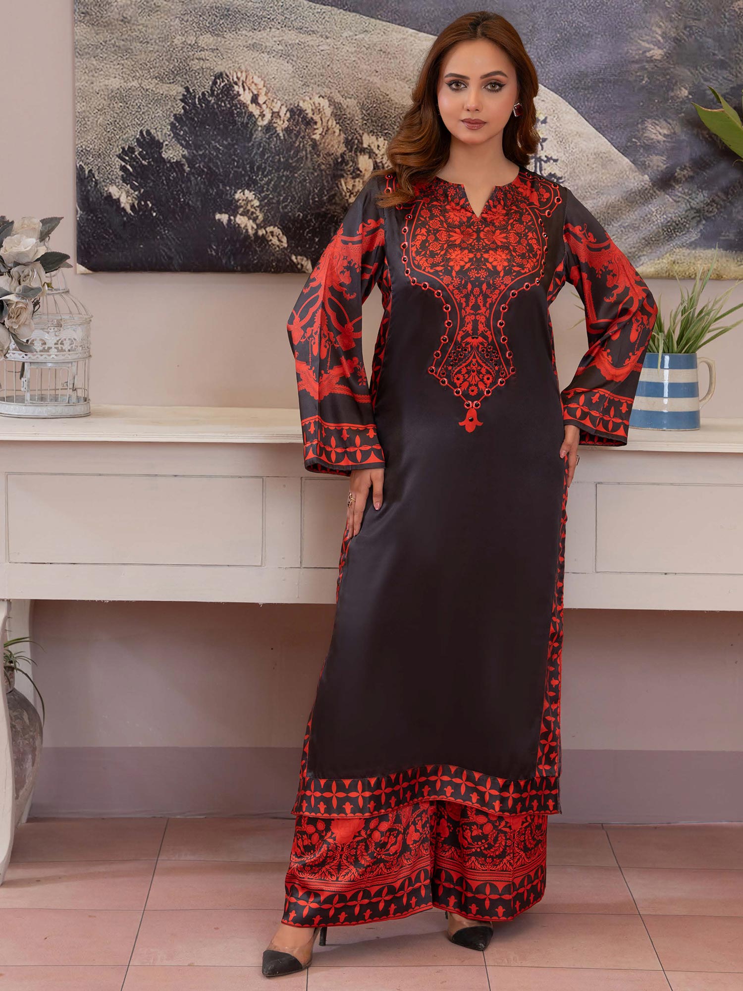 Raniya.H "Aura" Silk Co-Ords 2pc Suit - ROYA