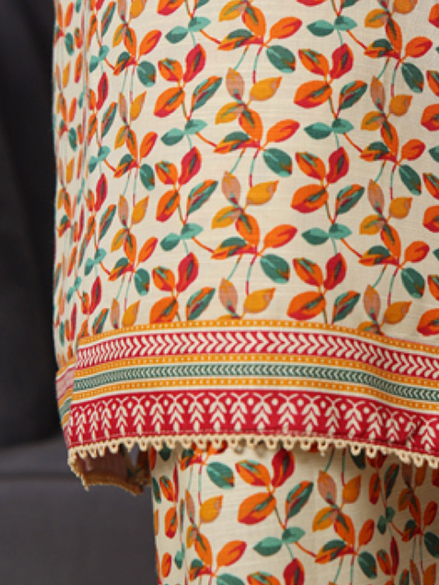 Bin Saeed Khaddar Multi 3-Piece Suit