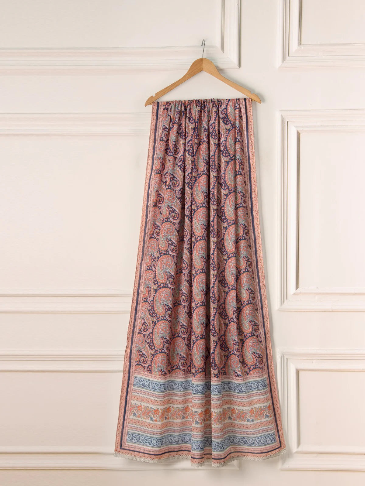 Agha Noor Multi-Colour Cambric 2-Piece (Shirt + Dupatta)