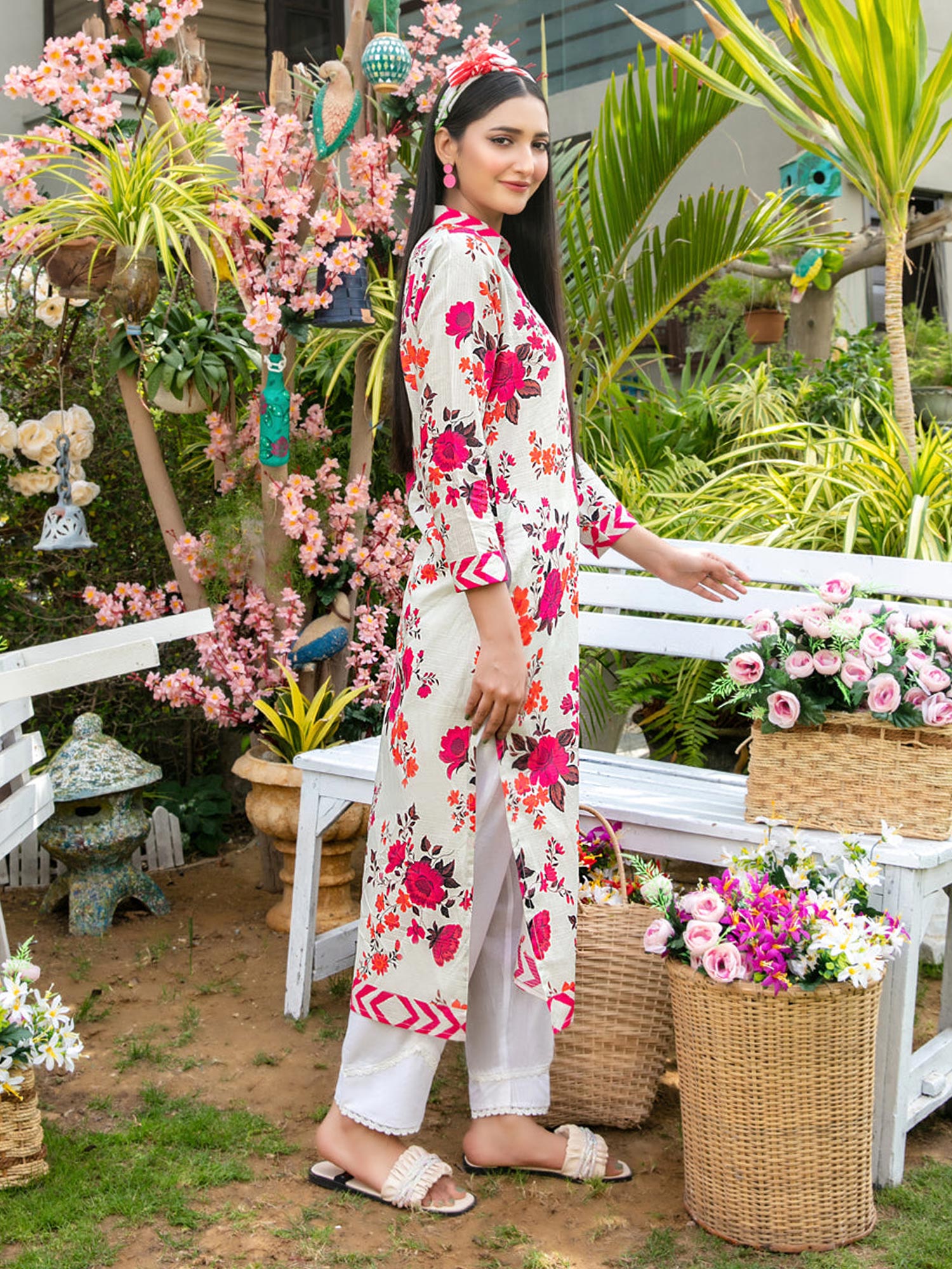 Tawakkal "Asmira" Printed Lawn Shirt (D1588)