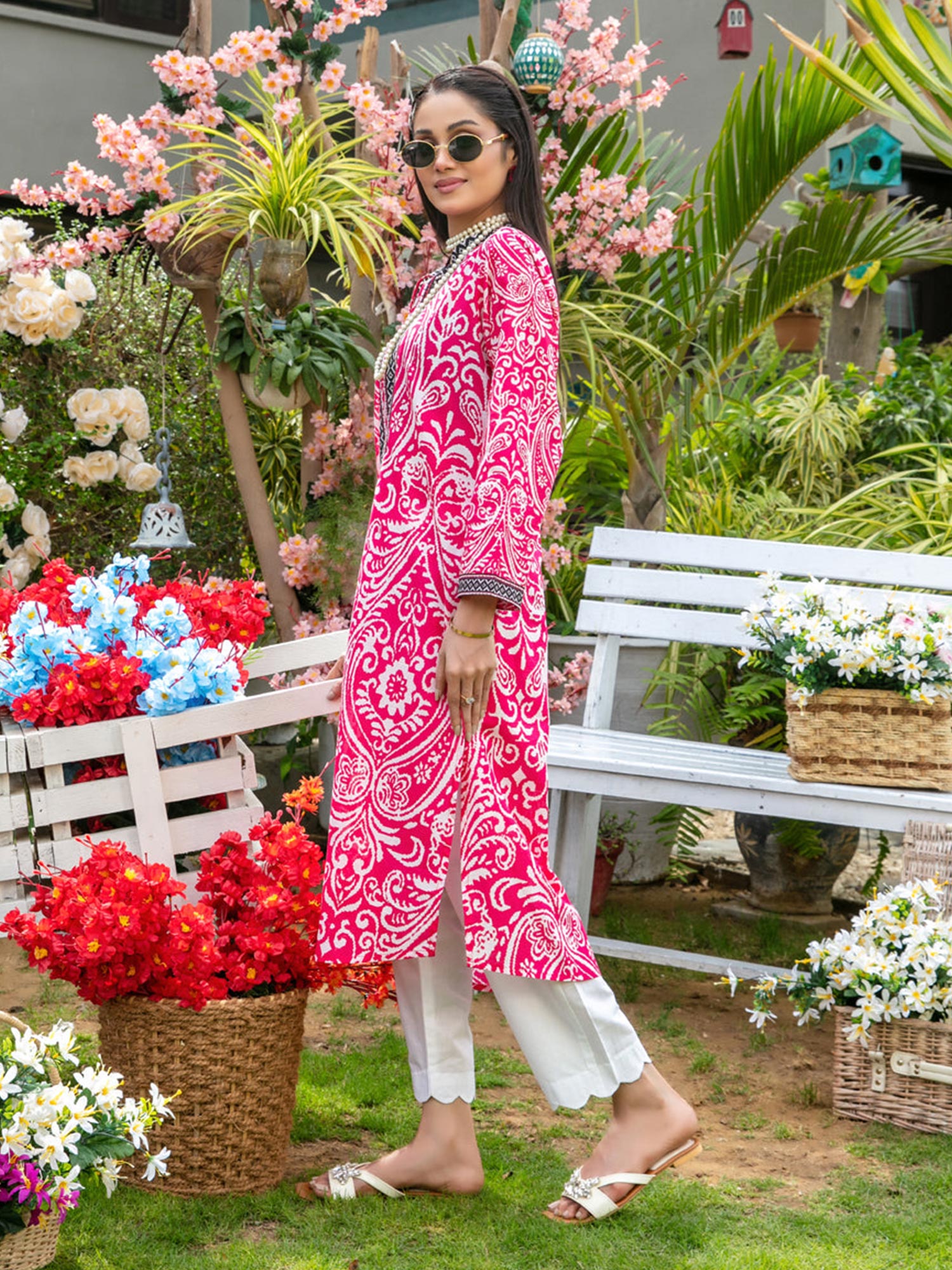 Tawakkal "Asmira" Printed Lawn Shirt (D1590)