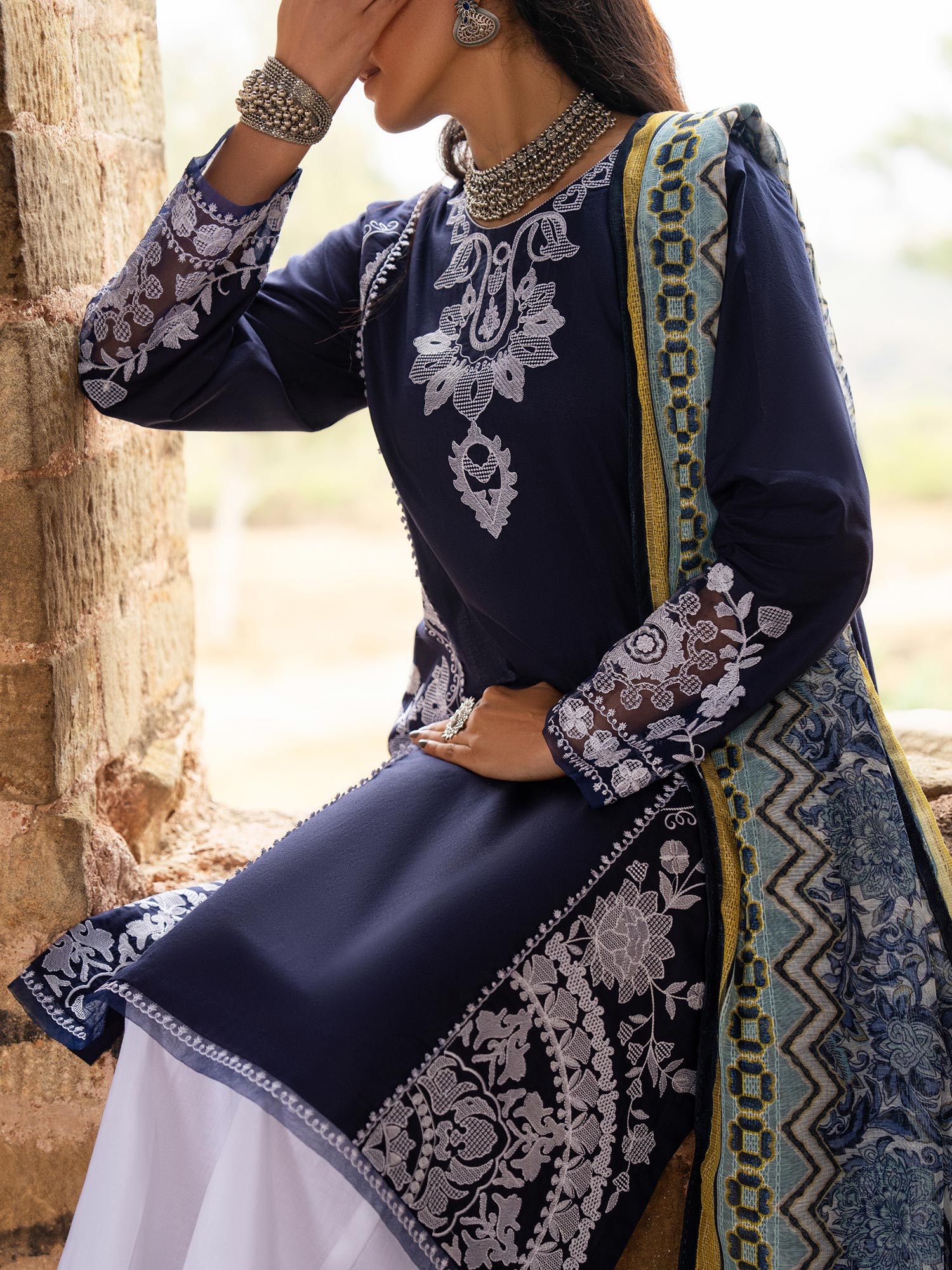 Casual Lite "Sky Stories" Summer Festive Suit - Starlight Navy