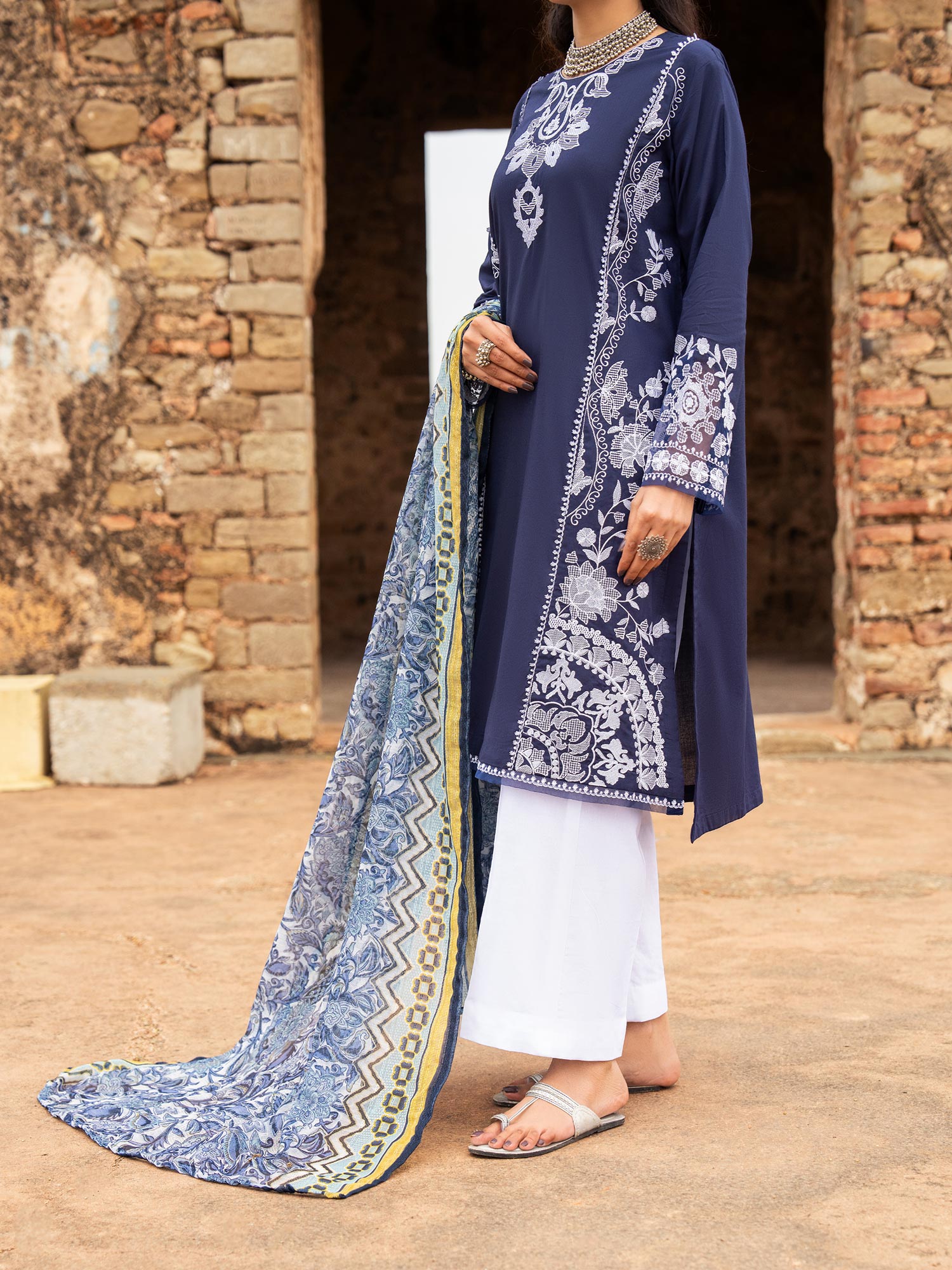 Casual Lite "Sky Stories" Summer Festive Suit - Starlight Navy