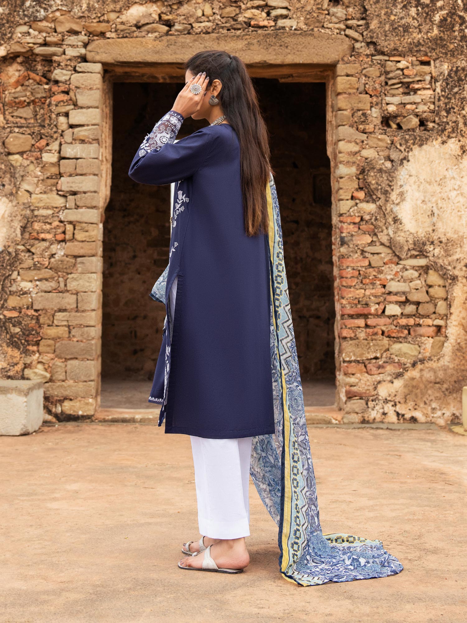Casual Lite "Sky Stories" Summer Festive Suit - Starlight Navy