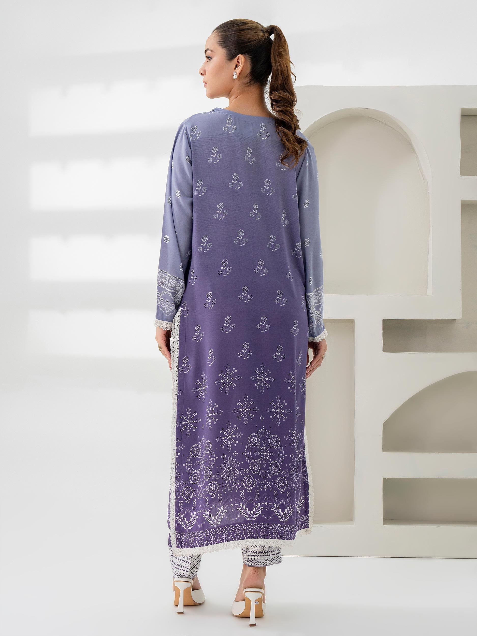 Limelight Lilac Grip Embroidered 2-Piece Suit (A0630ST)