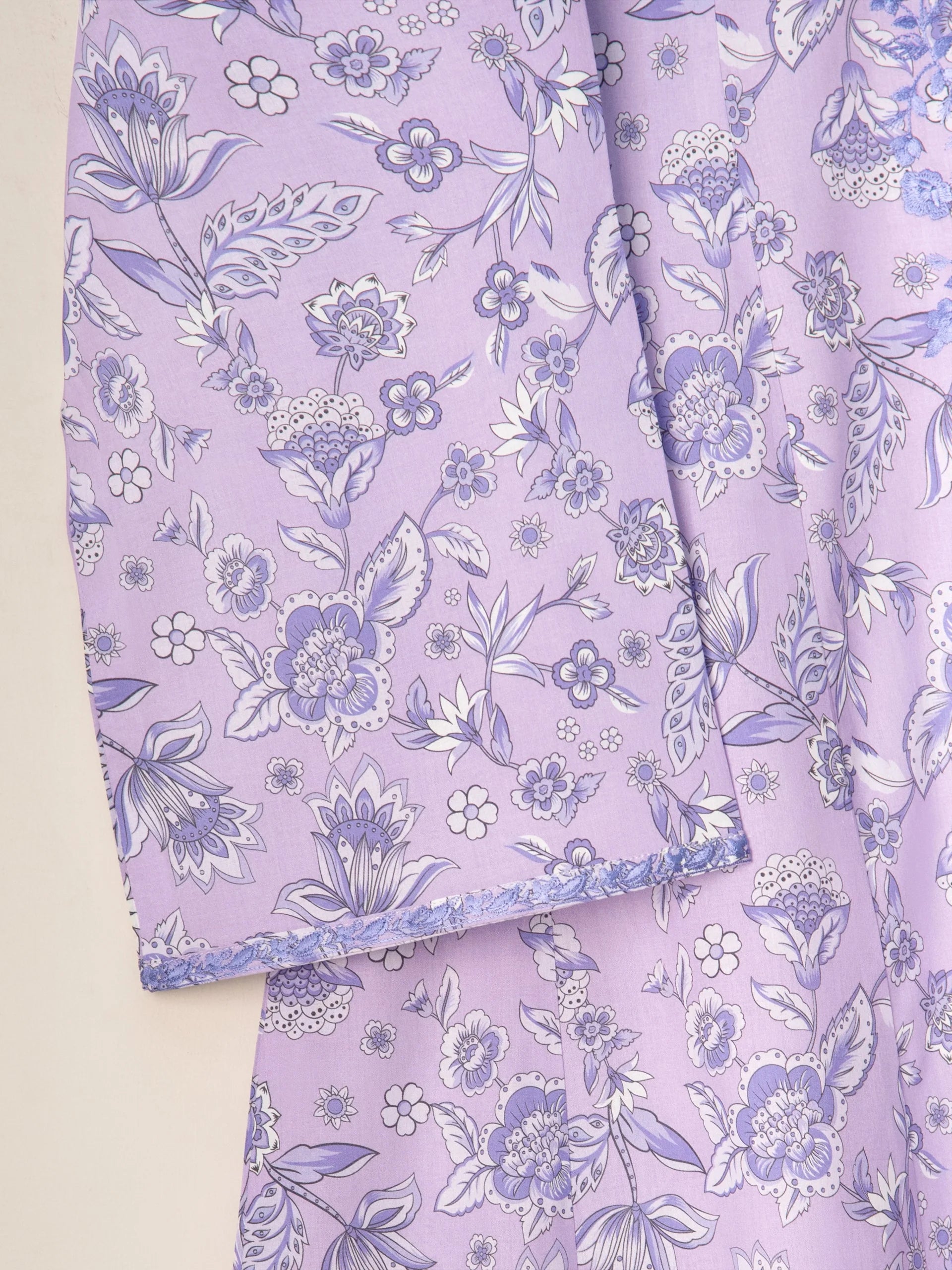 Agha Noor Lilac Cambric 2-Piece (Shirt + Trouser)