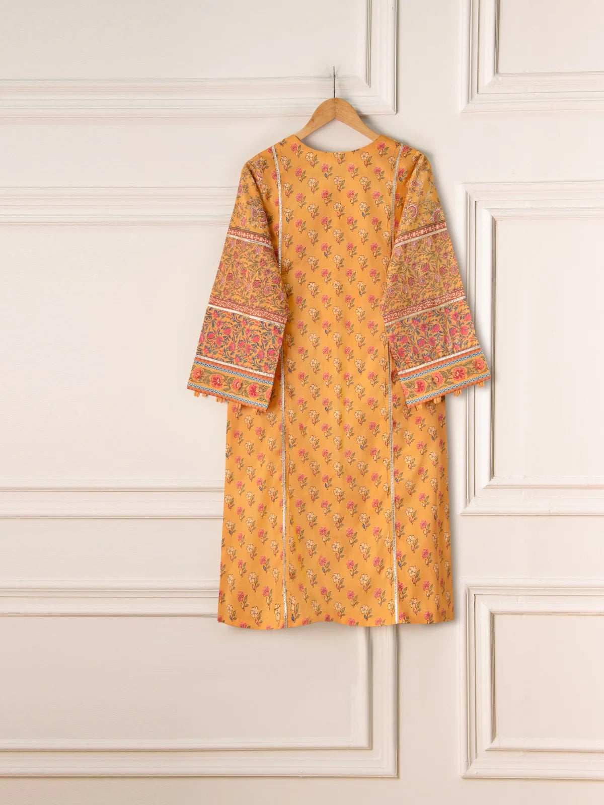 Agha Noor Yellow Cambric 2-Piece (Shirt + Dupatta)