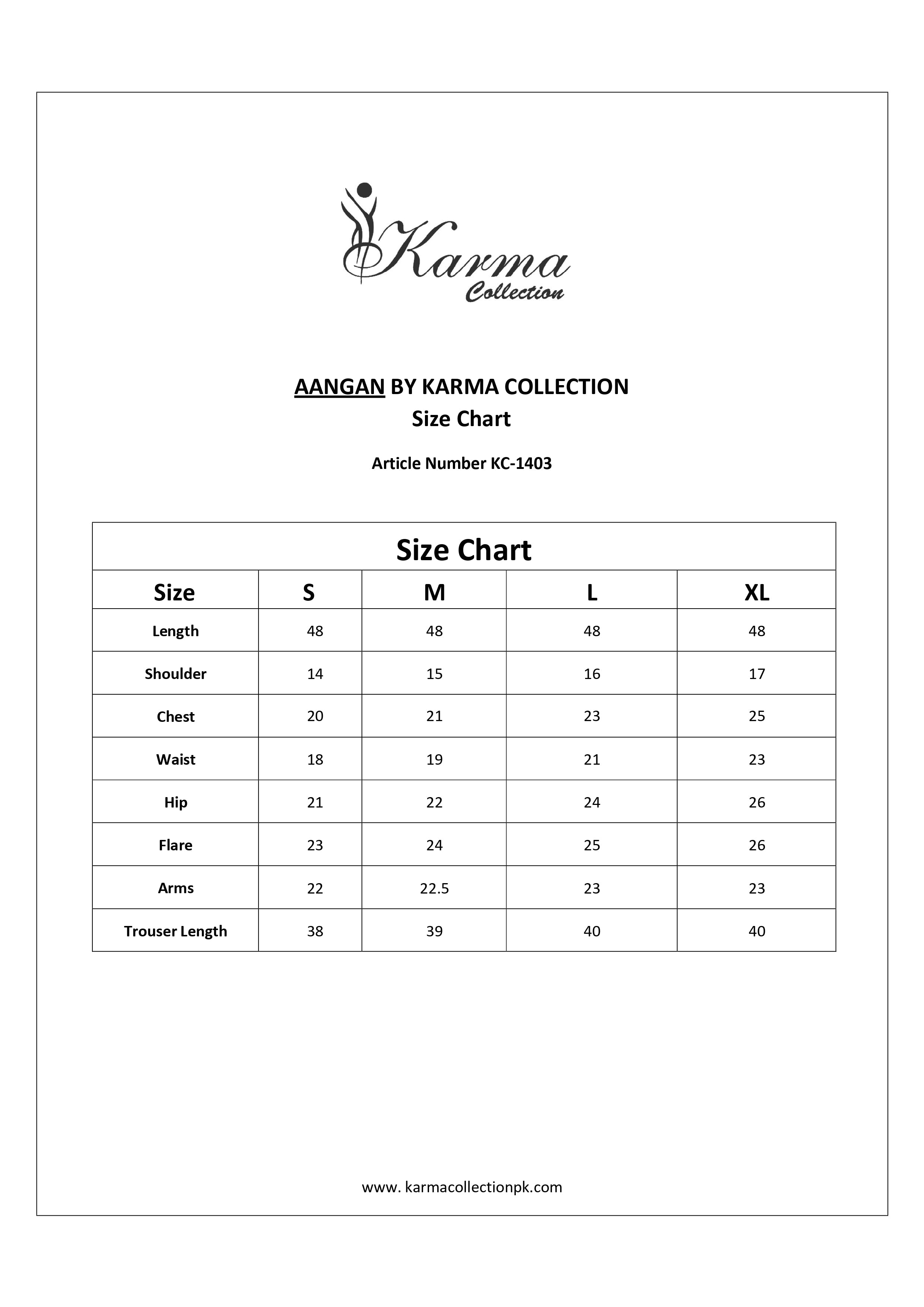 Karma Collection "Aangan" Winter Embroidered Suit (KC1403)