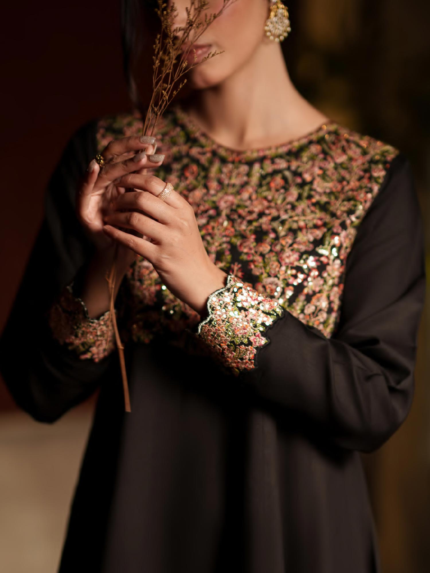 Casual Lite "Elara" Premium Viscose Suit - Luxury Black