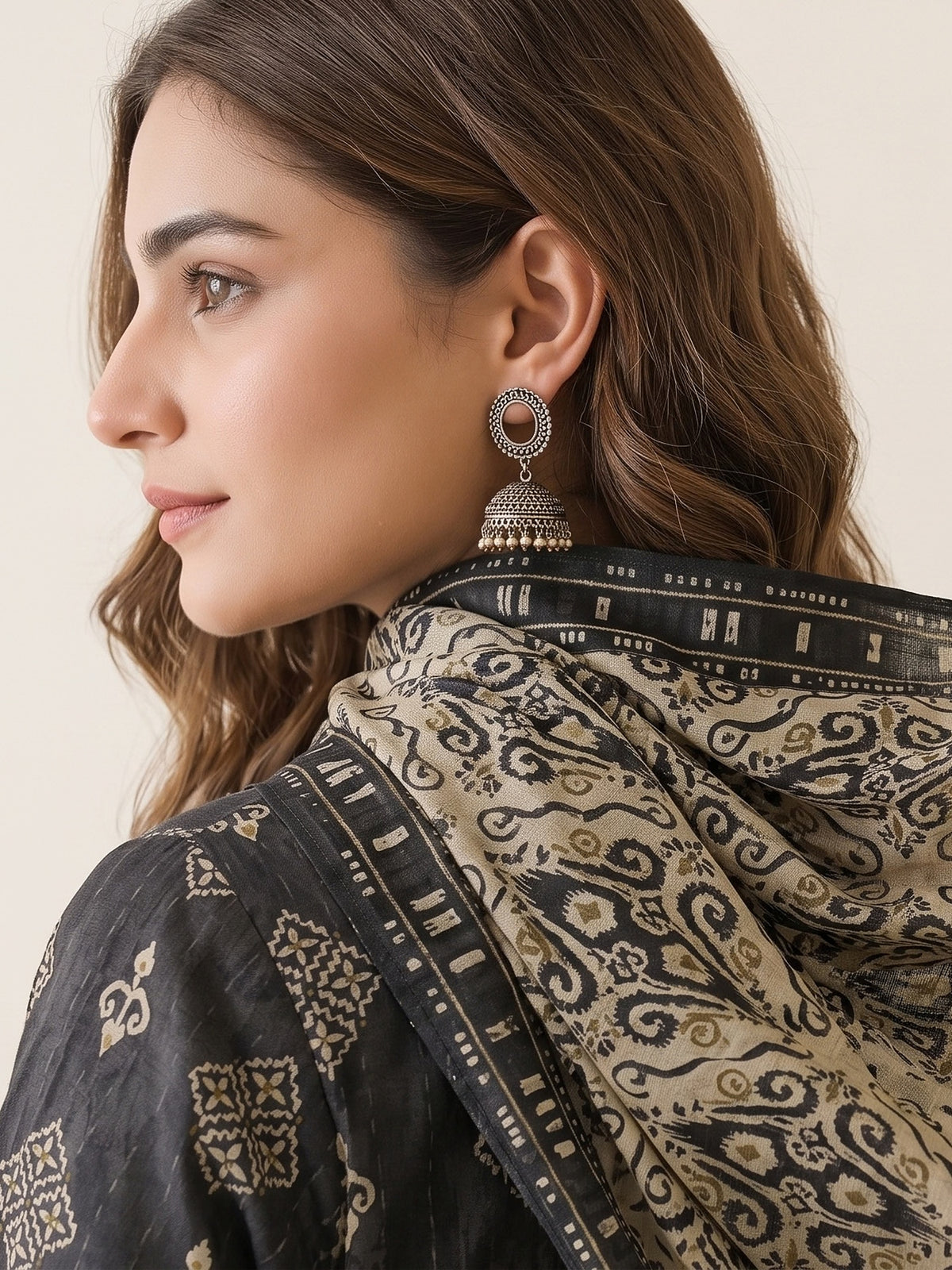 Tawakkal "Ghazal" Khaddar 3-Piece Suit D6286 - Charcoal